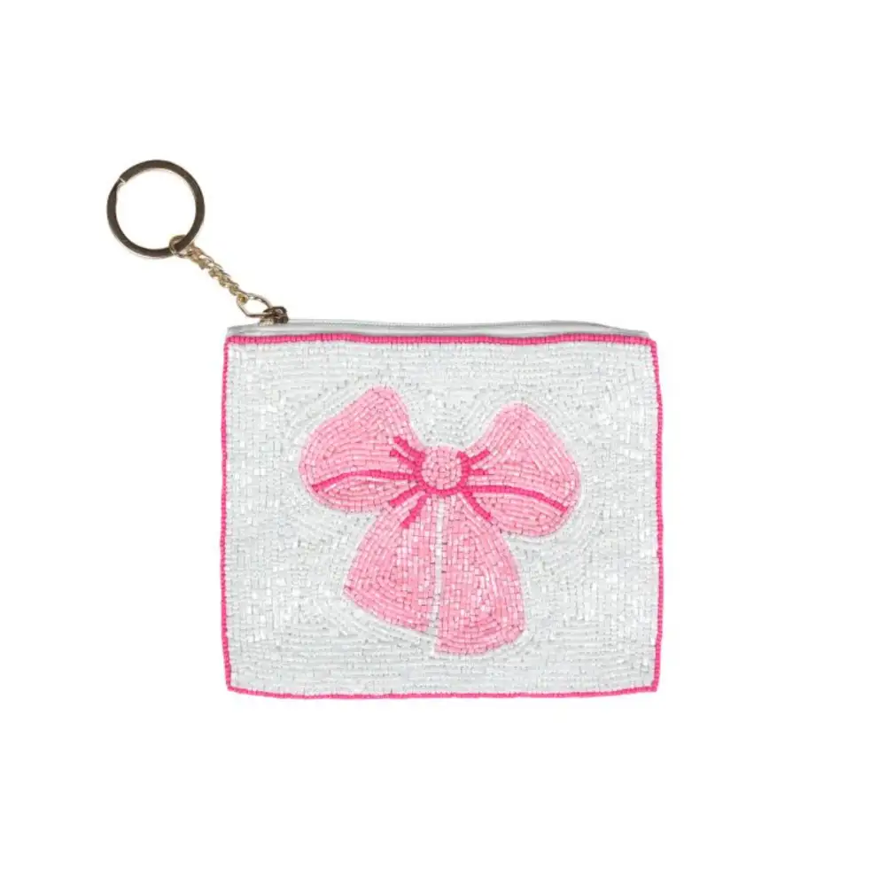 Bow Beaded Handbag