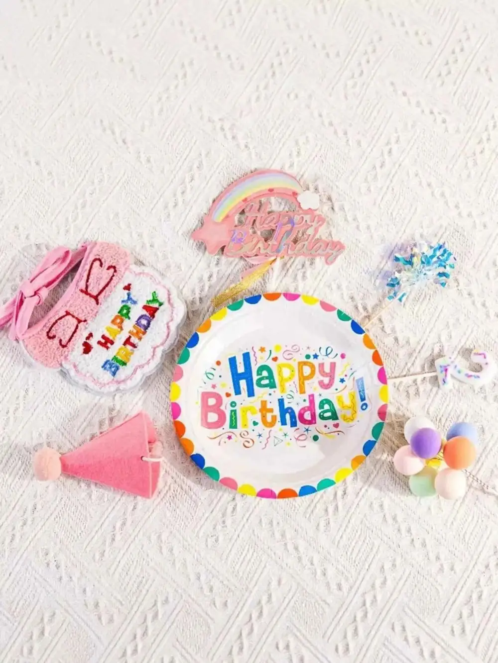 Piece Birthday Hat Scarf