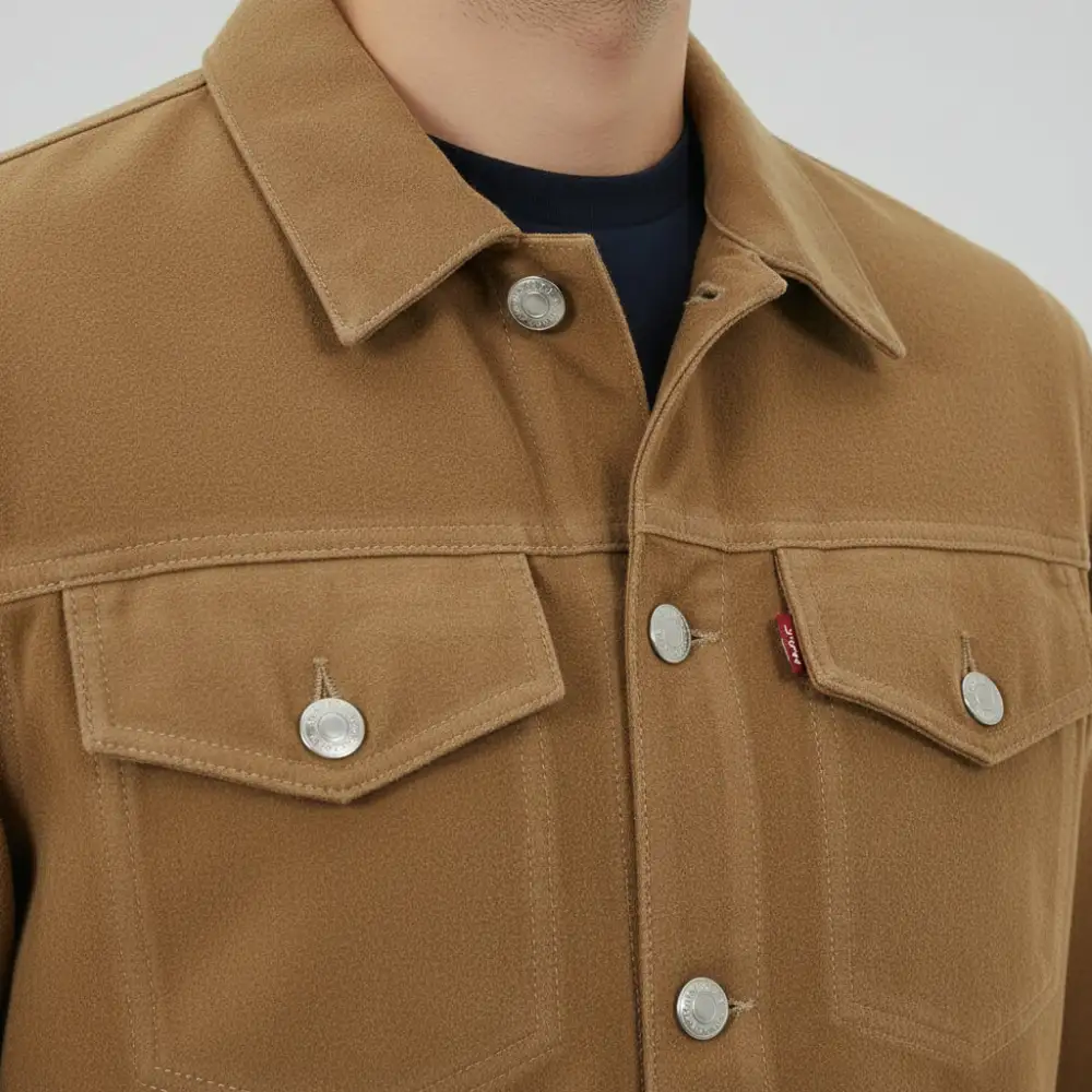 Suede Trucker Jacket