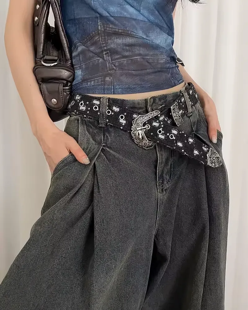 Classic Western Buckle Women's Belt