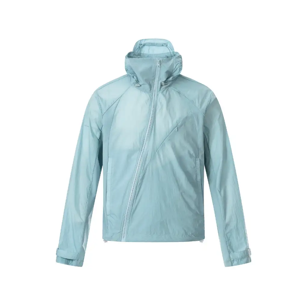 Utility Hooded Windbreaker Jacket