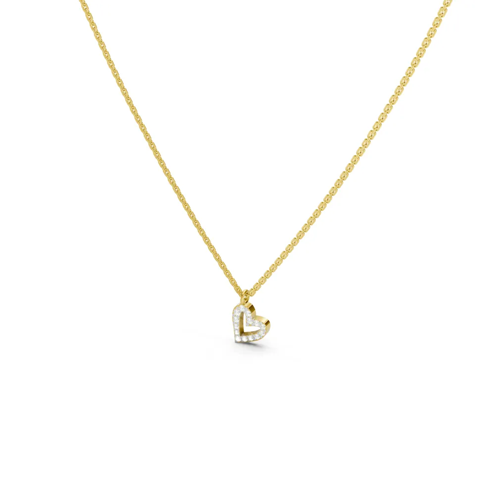 Heart Geometric Necklace