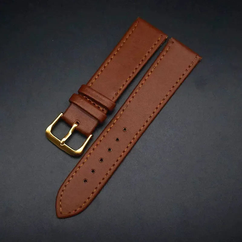 Leather Watch Strap Replacement Band – Adjustable Vintage Wristband