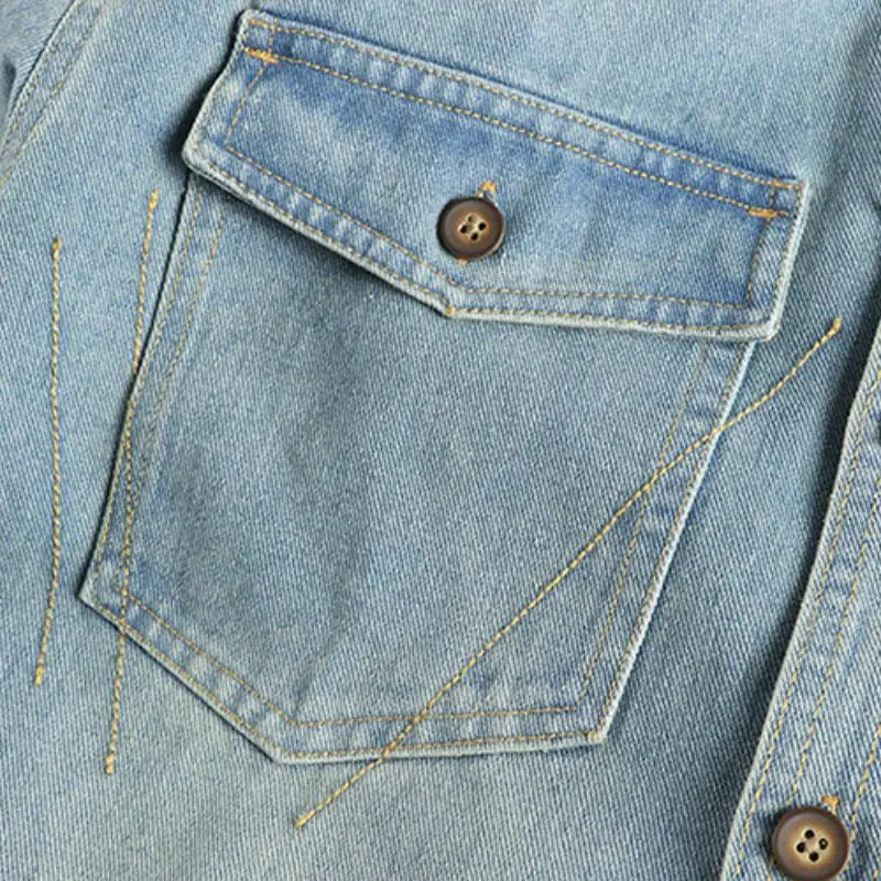 Embroidered Woven Washed Shirt