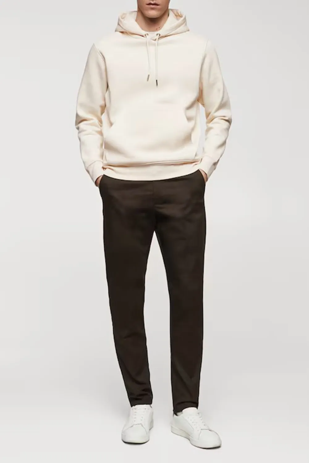 Kangaroo Hooded Cotton Sweatshirt