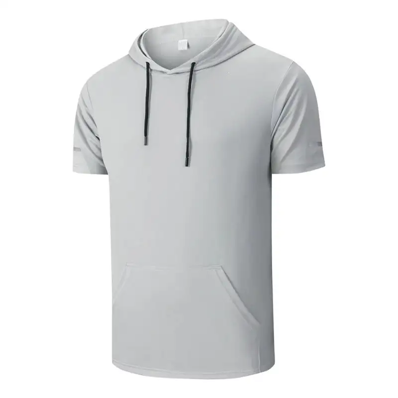 Quick-Dry Hooded Performance T-Shir