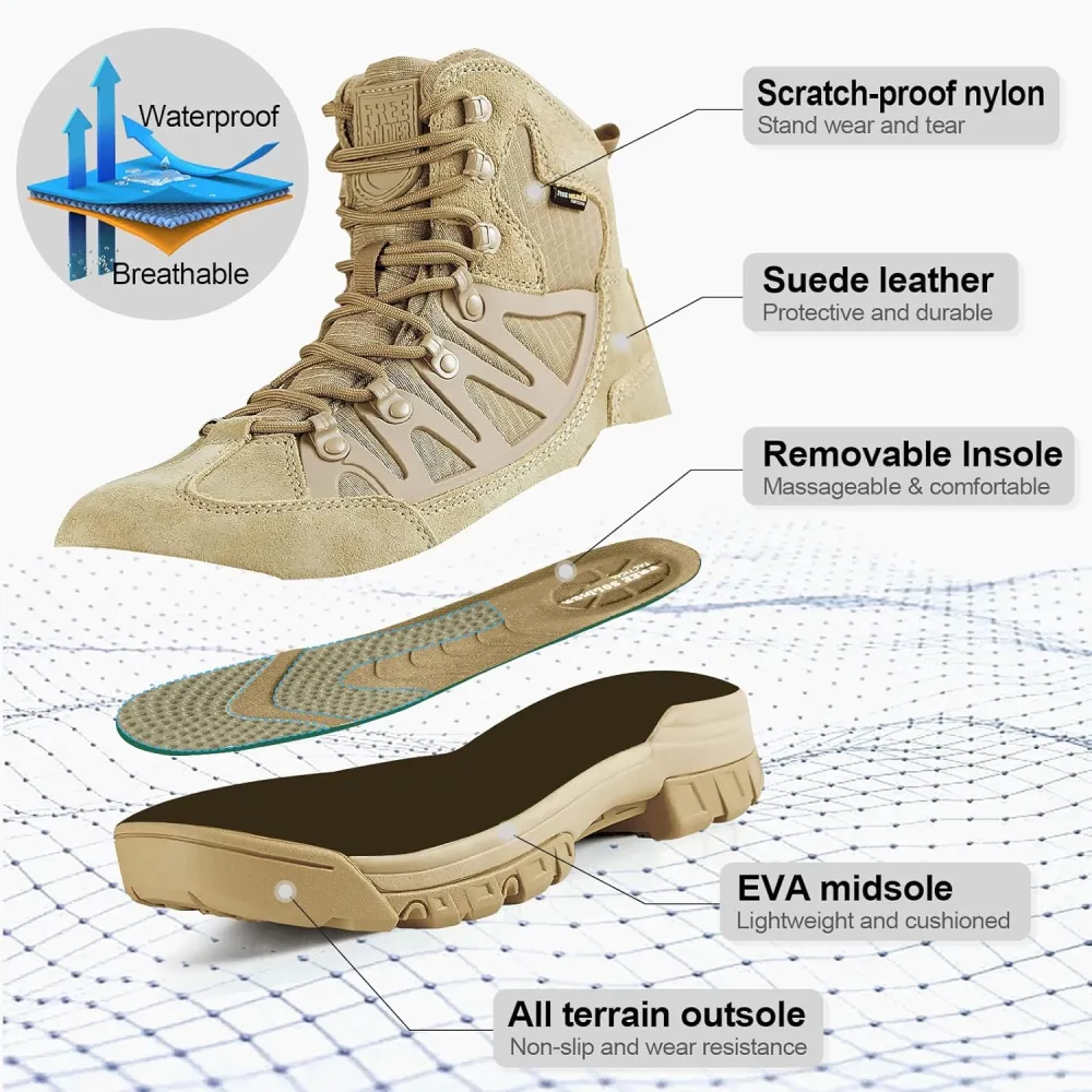 Men's Water Resistant Hiking Shoes