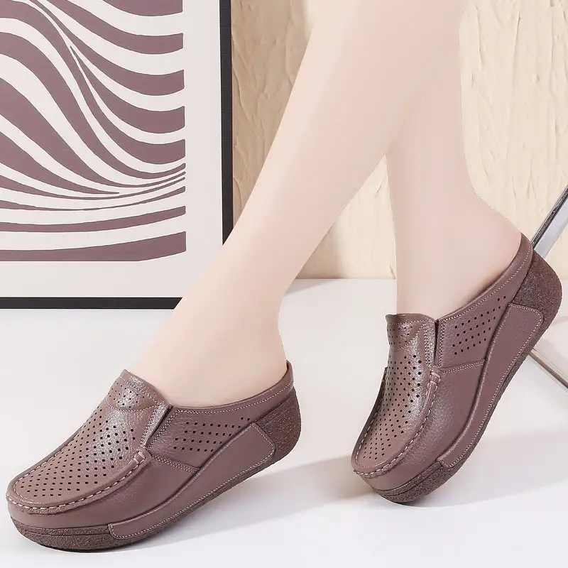 Cushioned Wedge Sandals