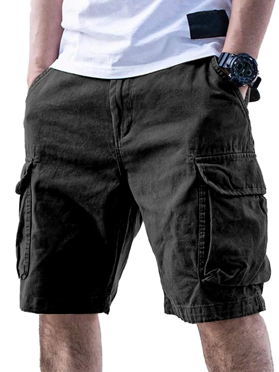 Relaxed Utility Pocket Shorts