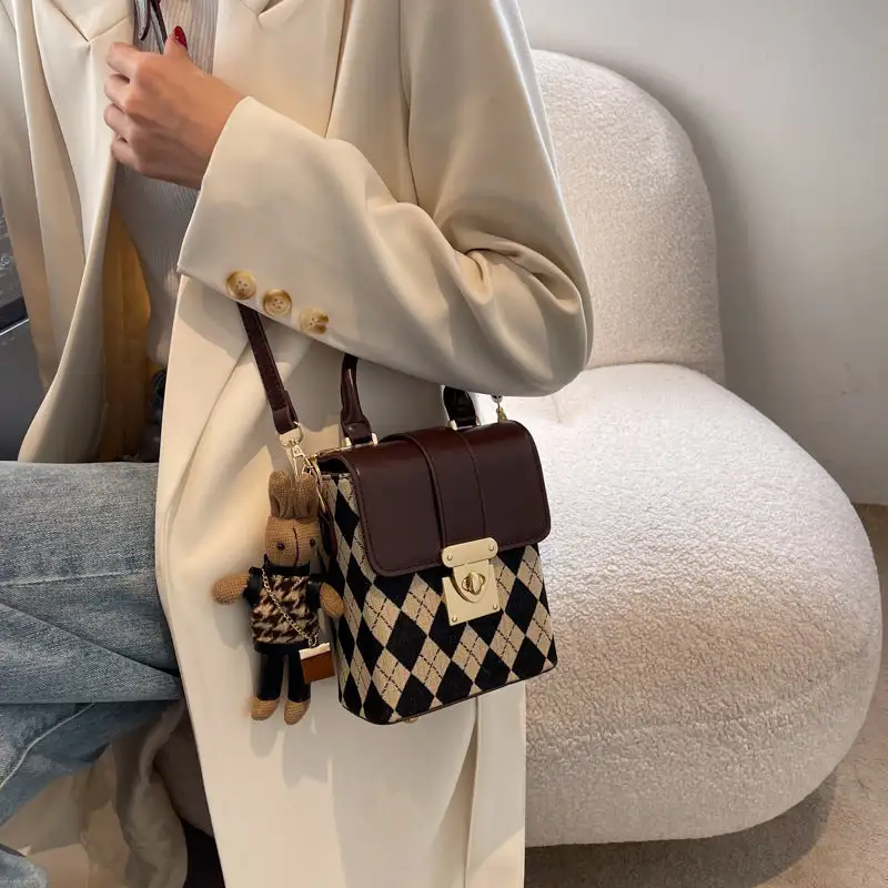 Square Structured Handbag