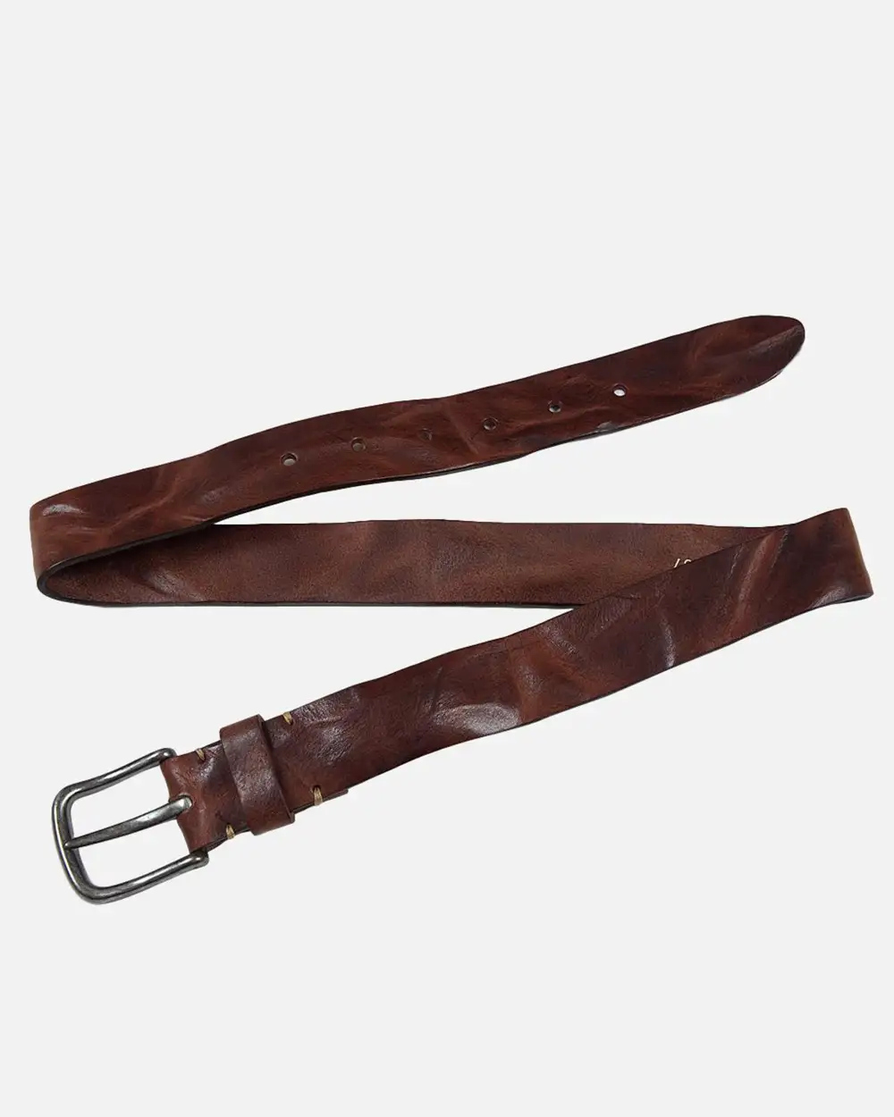 Classic Rugged Leather Waist Belt