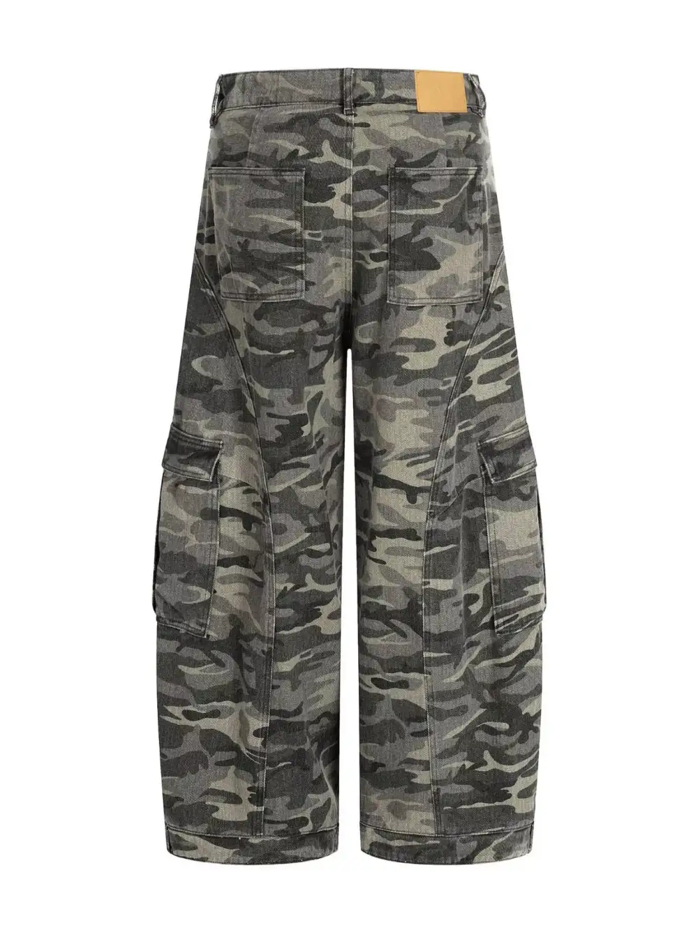 Relaxed Men's Camouflage Cargo Pants