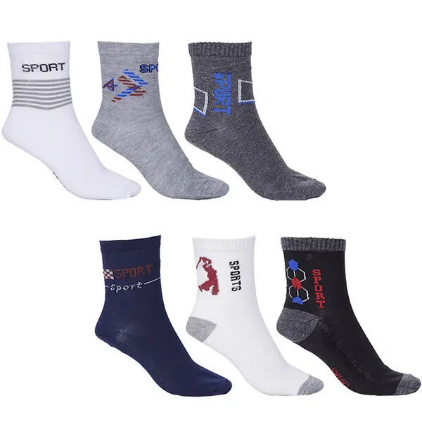 Men Ankle Length Cotton Socks pack of 4