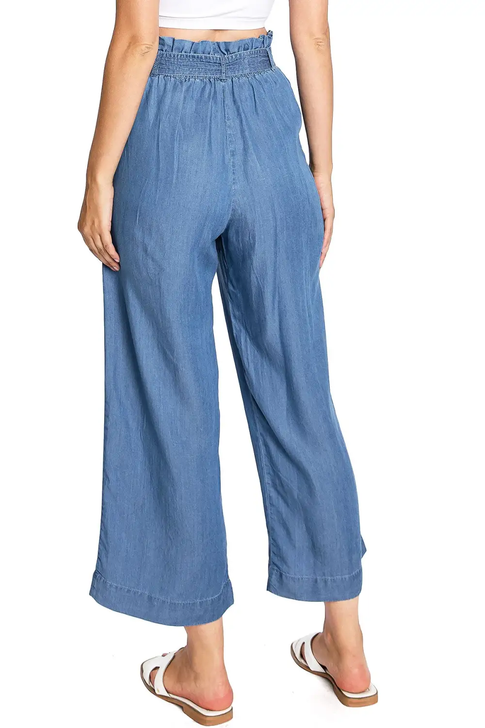Tied High Rise Culottes