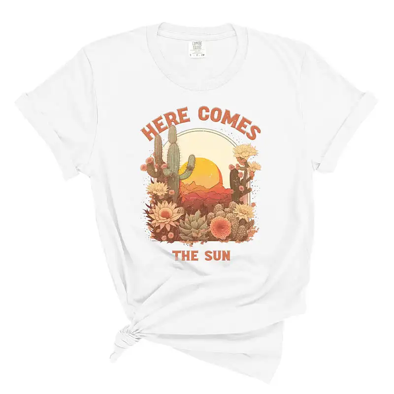 Here Comes The Sun Cactus T-Shirt