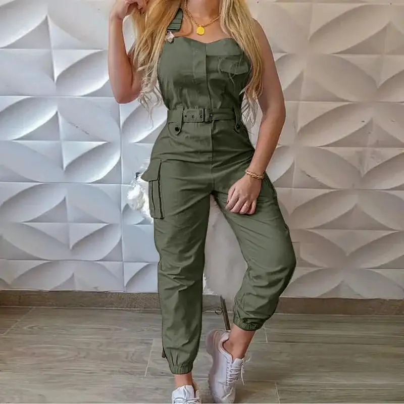 Comfort Chic Loose-Fit Wide-Leg Cotton Jumpsuit