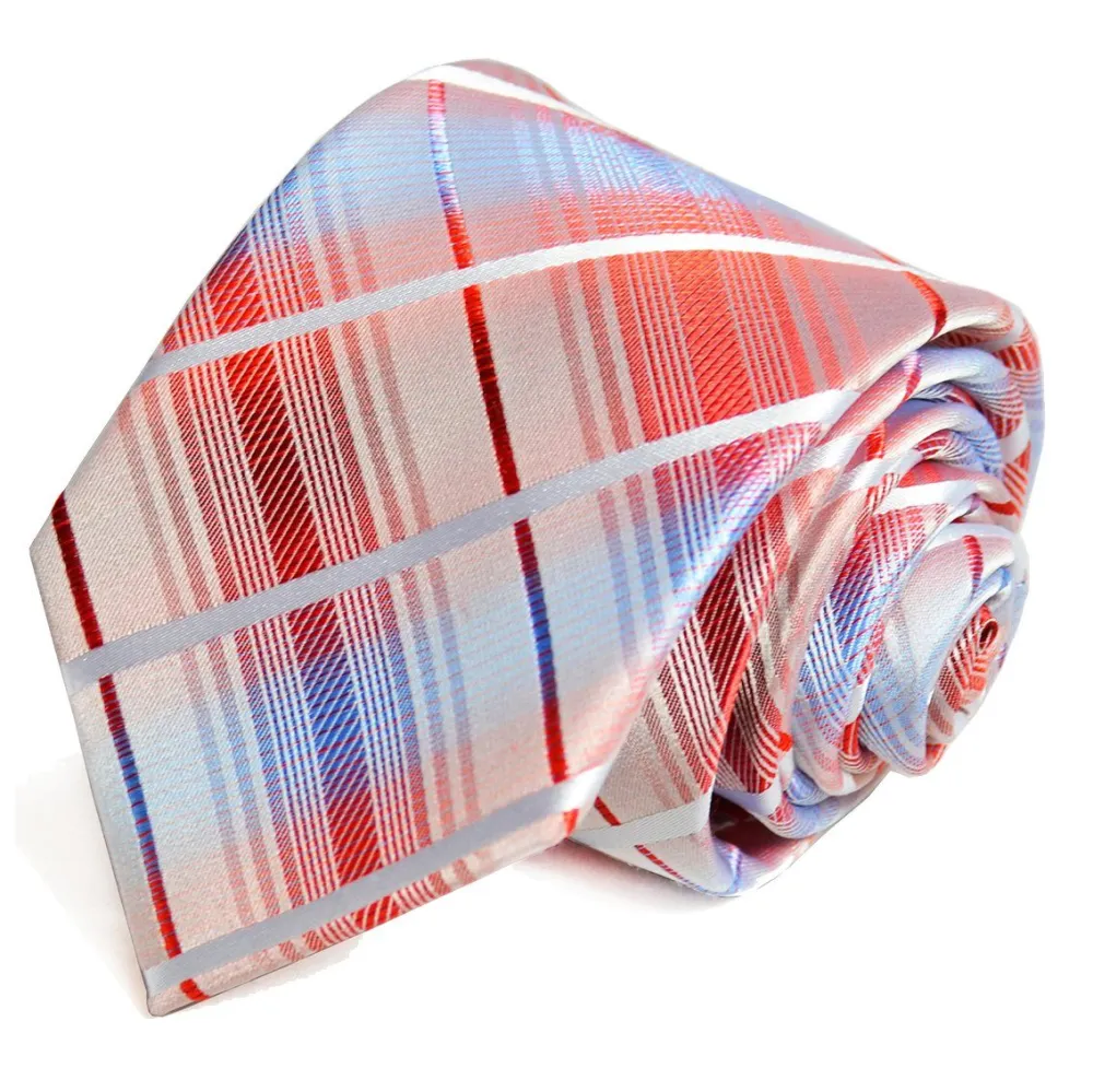 Crisp Silk Classic Men's Necktie With Pocket Square