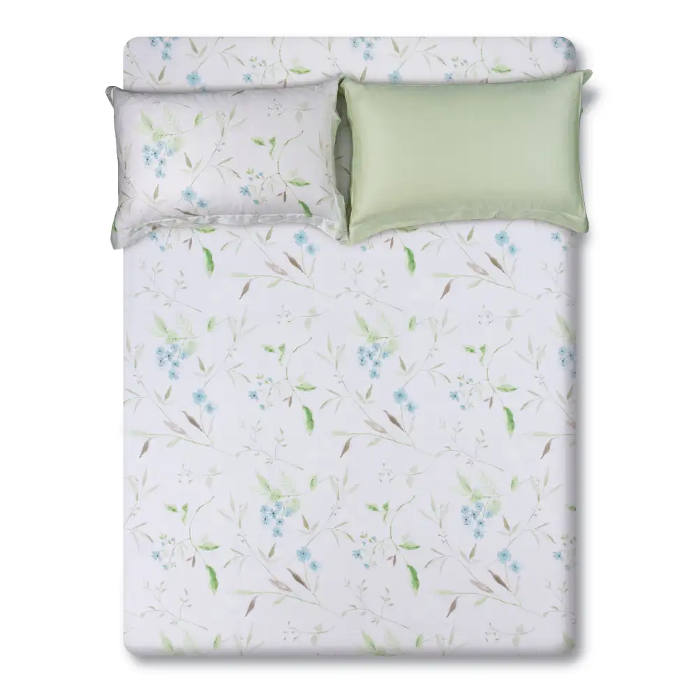 Lyocell Fiber Woven Complete Bedding Set