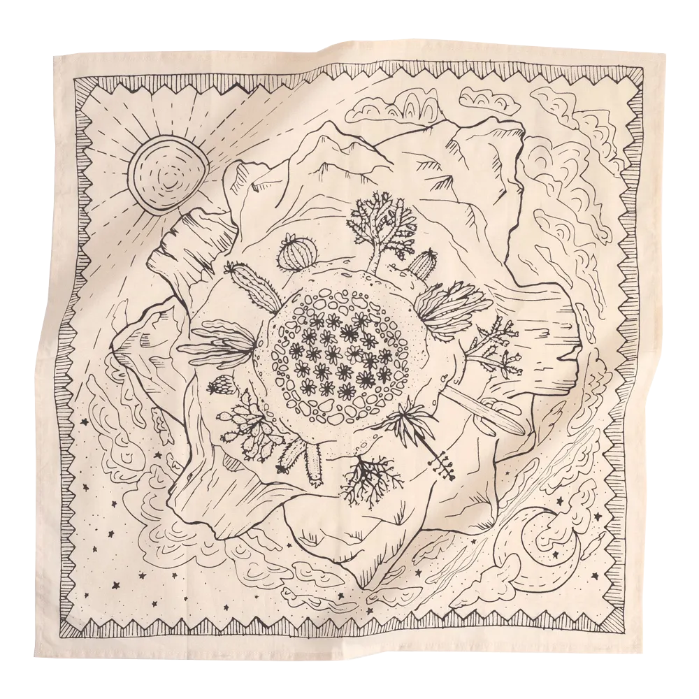 Desert Motif Cotton