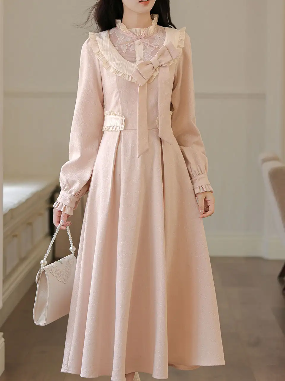 Bow Swing Swing Dress