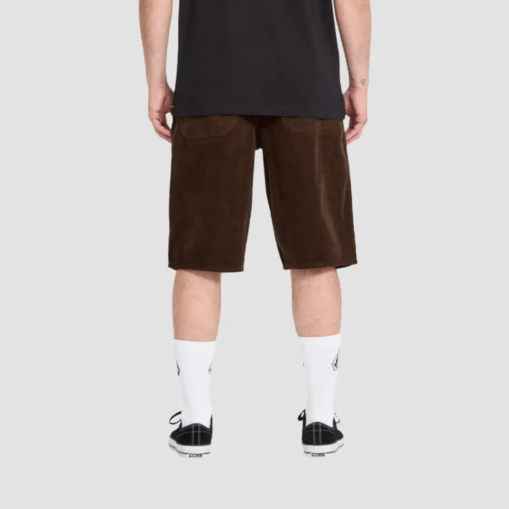Loose Fit Corduroy Chino Casual Shorts