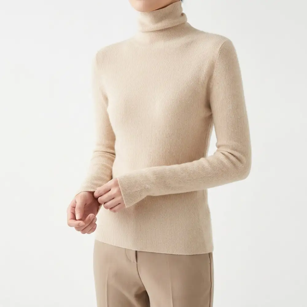 Cashmere Cashmere Turtleneck Sweater