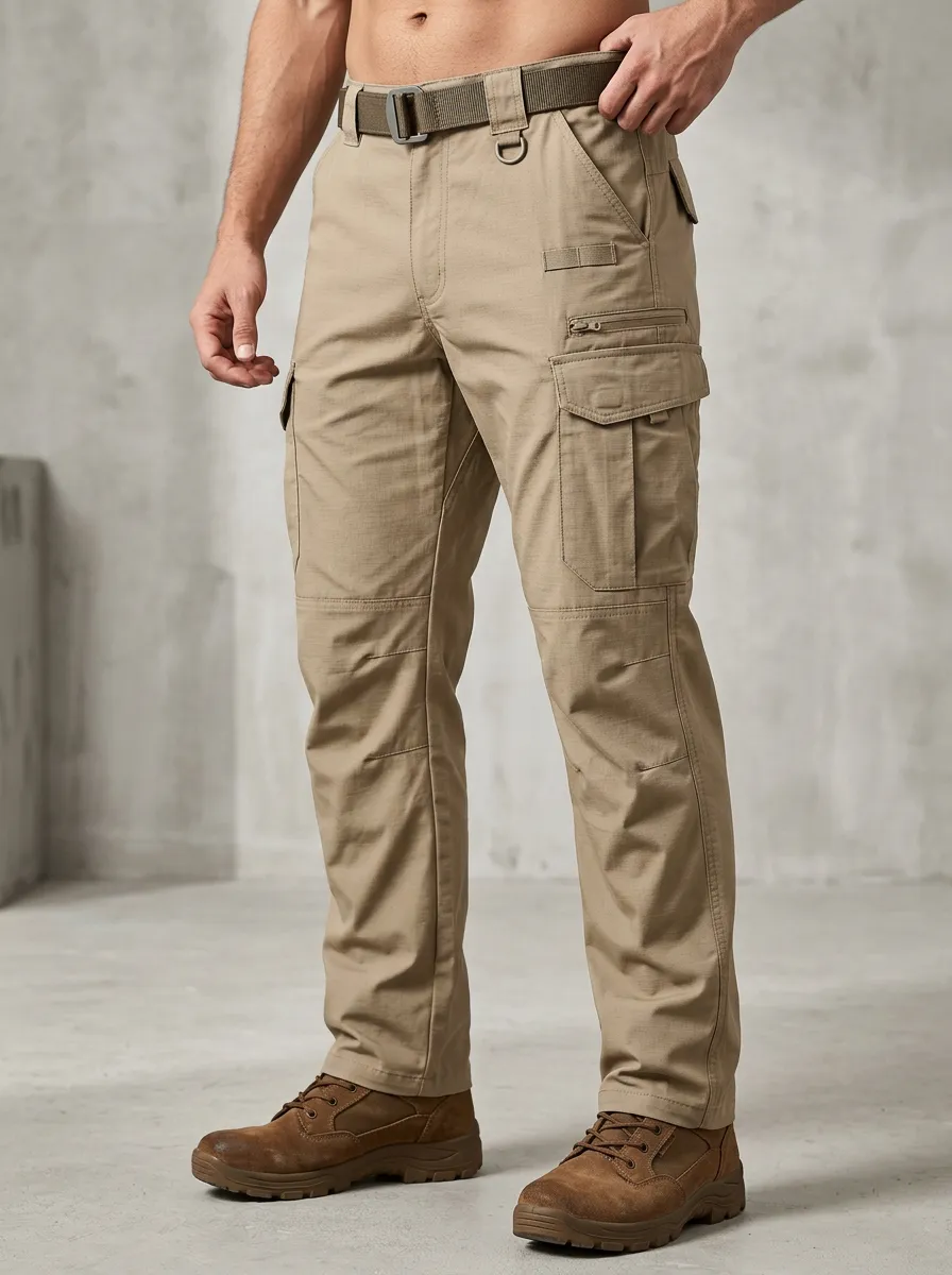 Men's Adventure Field Multi-Pocket Waterproof Tactical Cargo Pants