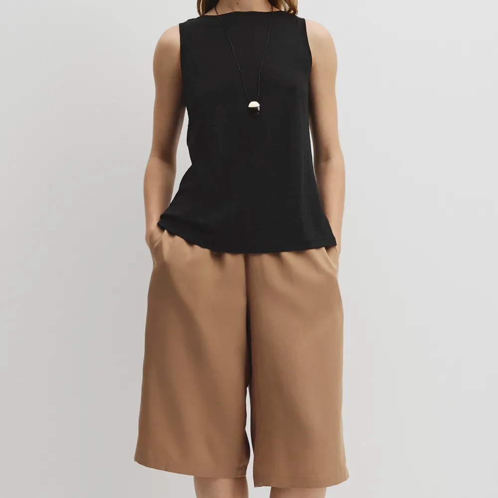Women's Modern Linen Tank Top