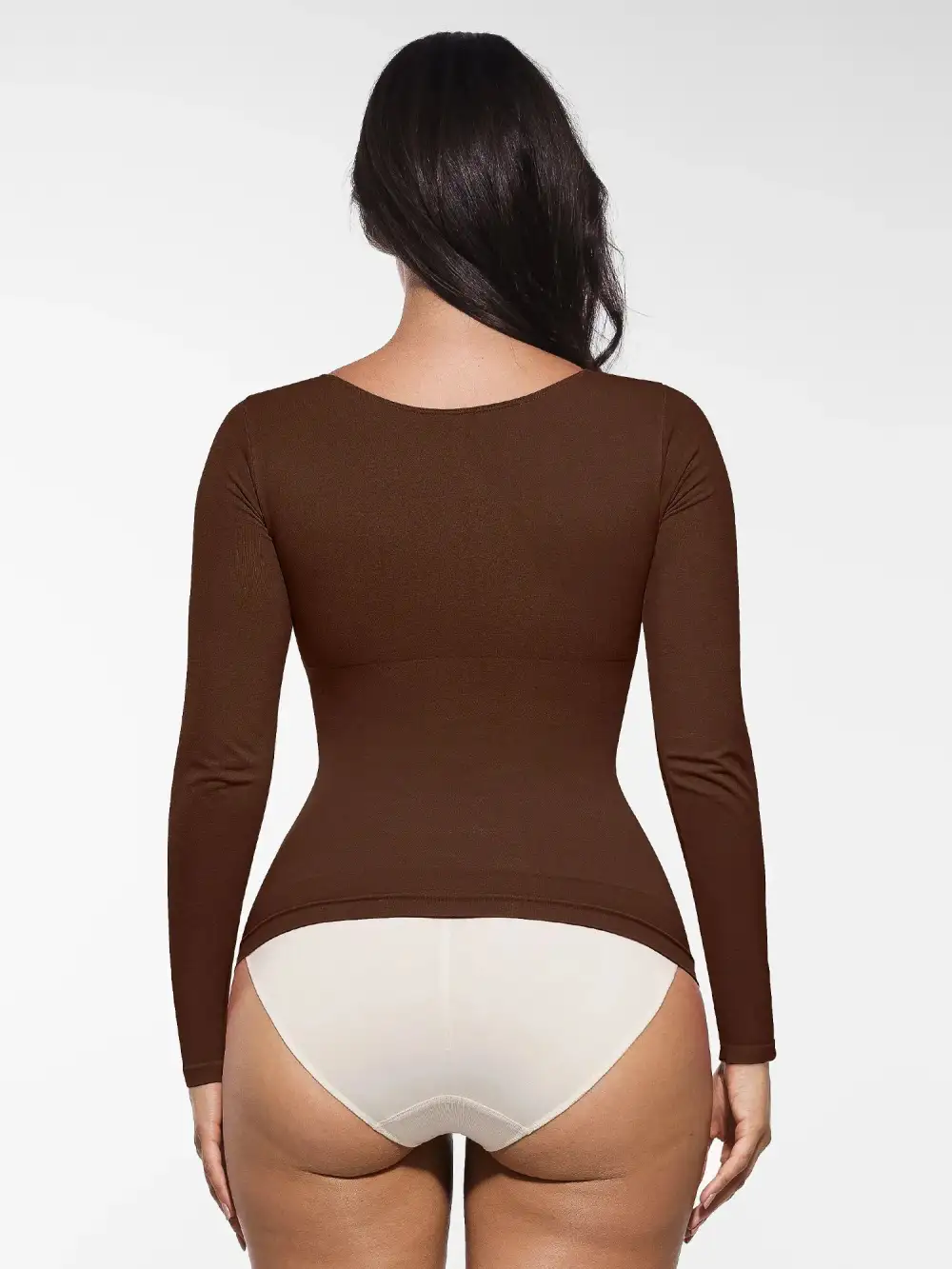 Seamless Long Sleeve Shaping Top