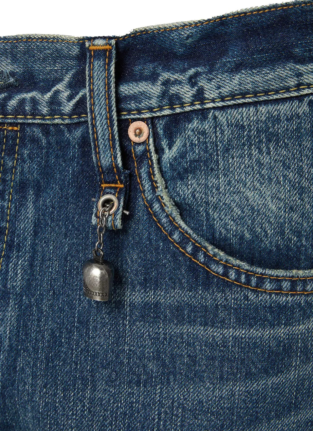 Simple Soft Straight-Cut Comfortable Blue Cottom Jeans