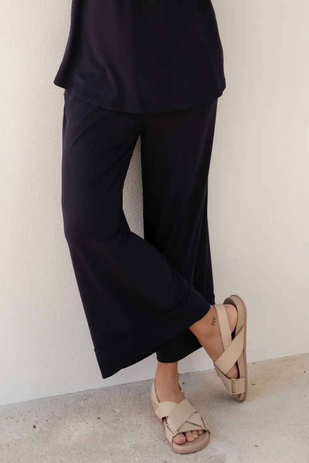 Micro Modal Pants With Stretch And Lightweight