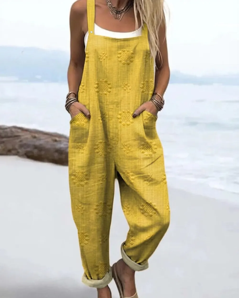  Casual Dungaree Jumpsuit