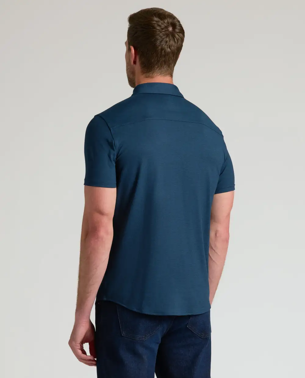 Daily Comfort-Knit Men's Casual Shirt