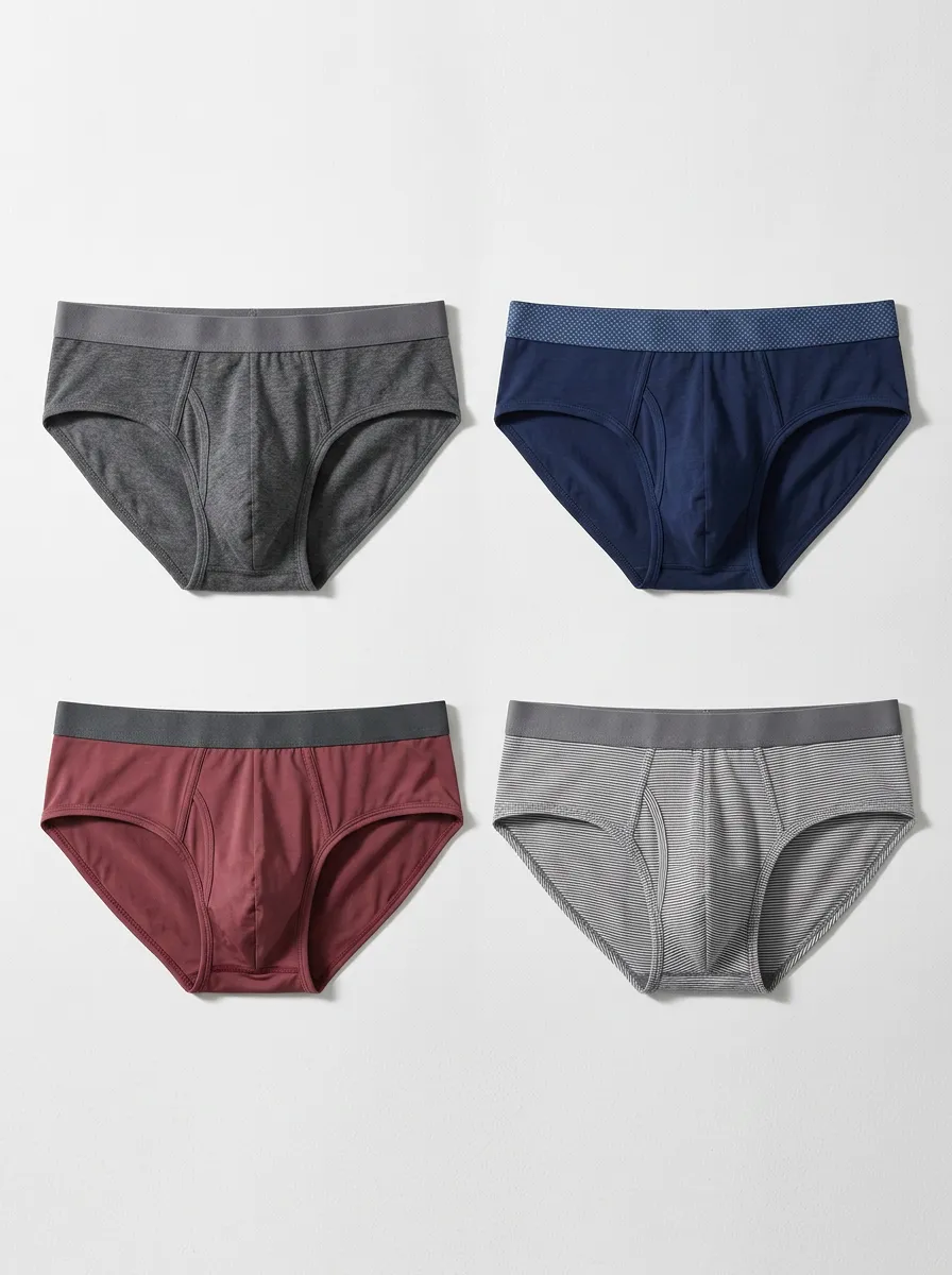 Men's Comfort And Striped Boxer Briefs