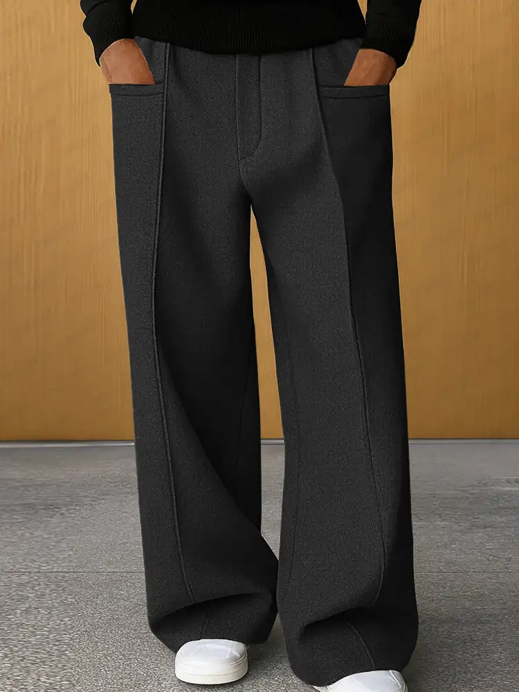 Refined Straight Leg Pants