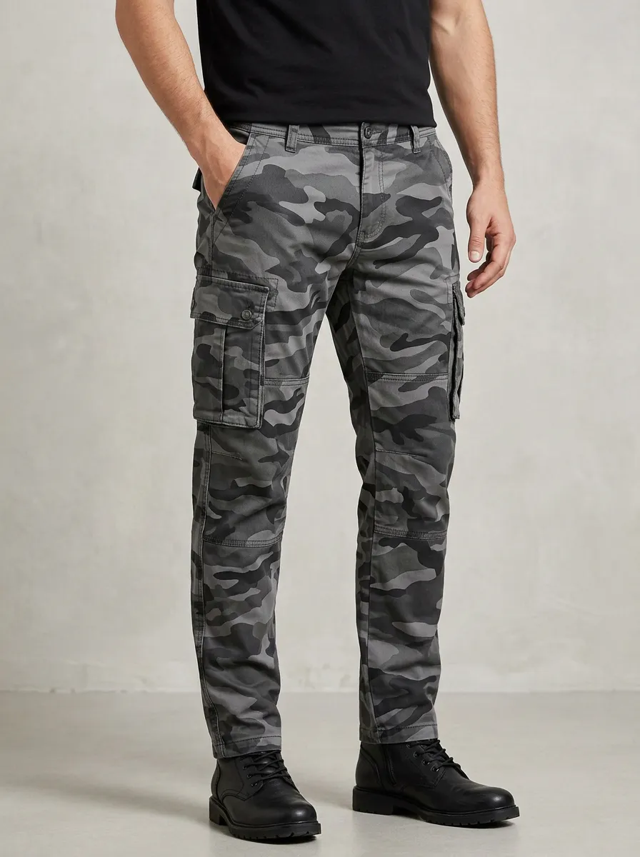 Utility-Driven Camouflage Tactical Camouflage Cargo Pants