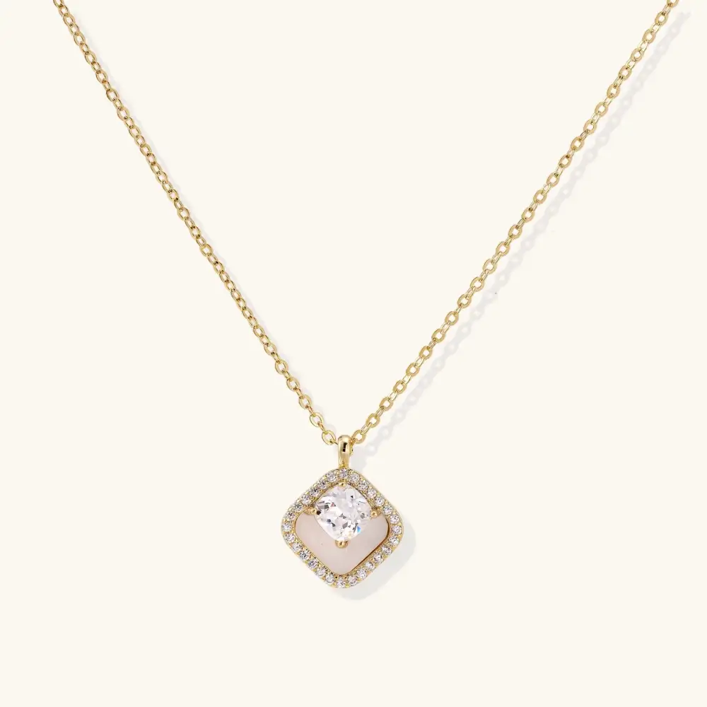 Halo Pearl Pendant
