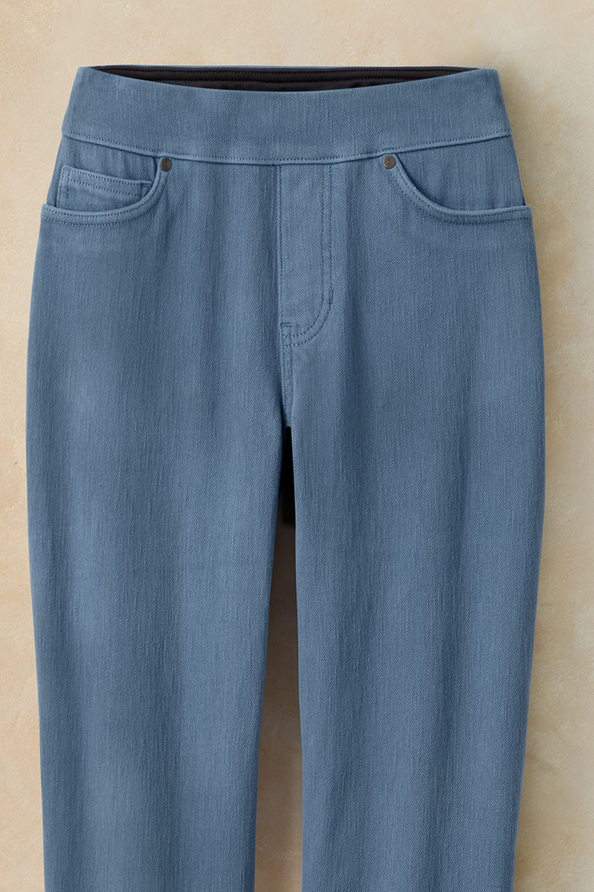 Knit Denim ShapeMe® Slim Leg Jeans