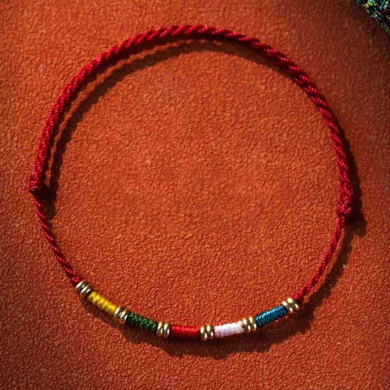 Hand Woven String Adjustable Bracelet