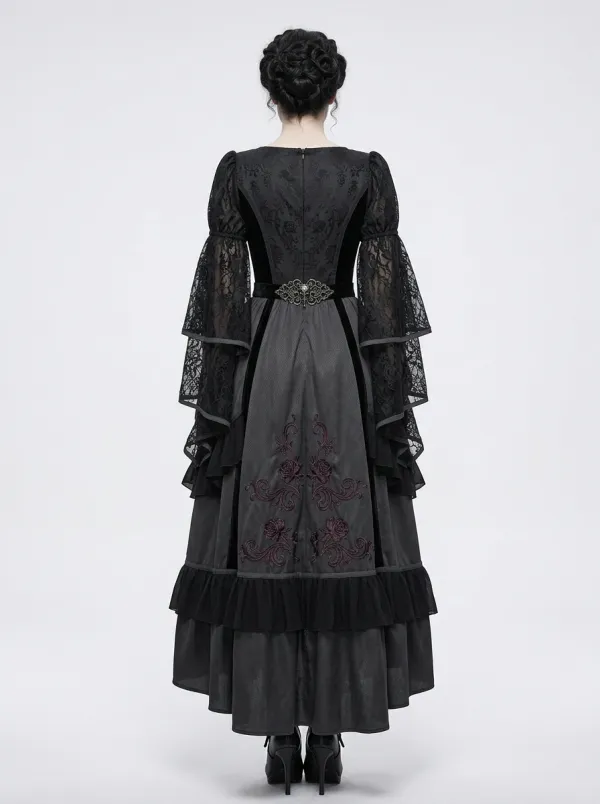 Punk Rose Victorian Lace Alternative Look Women's Gothic Dress