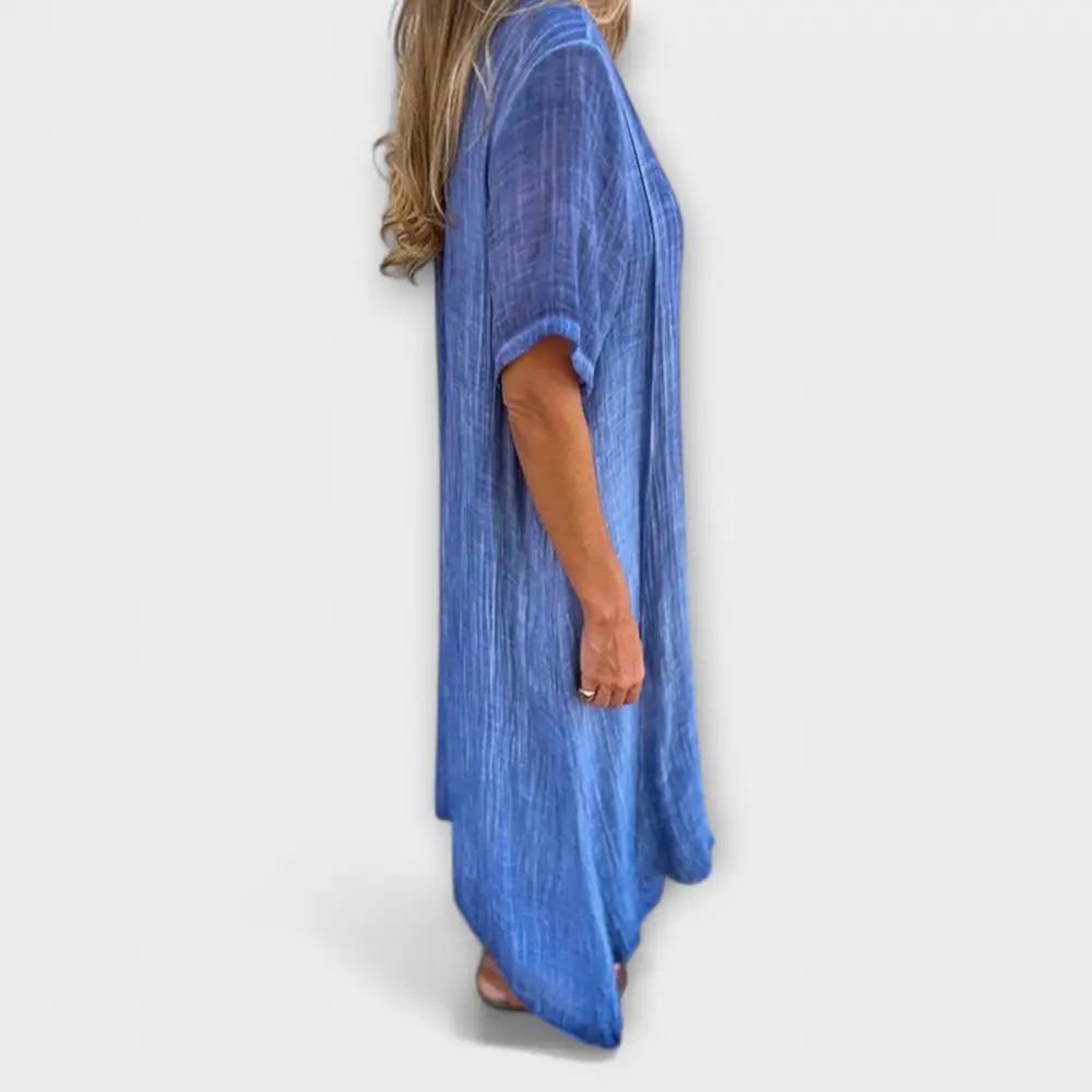 Linen Cotton Casual Dress