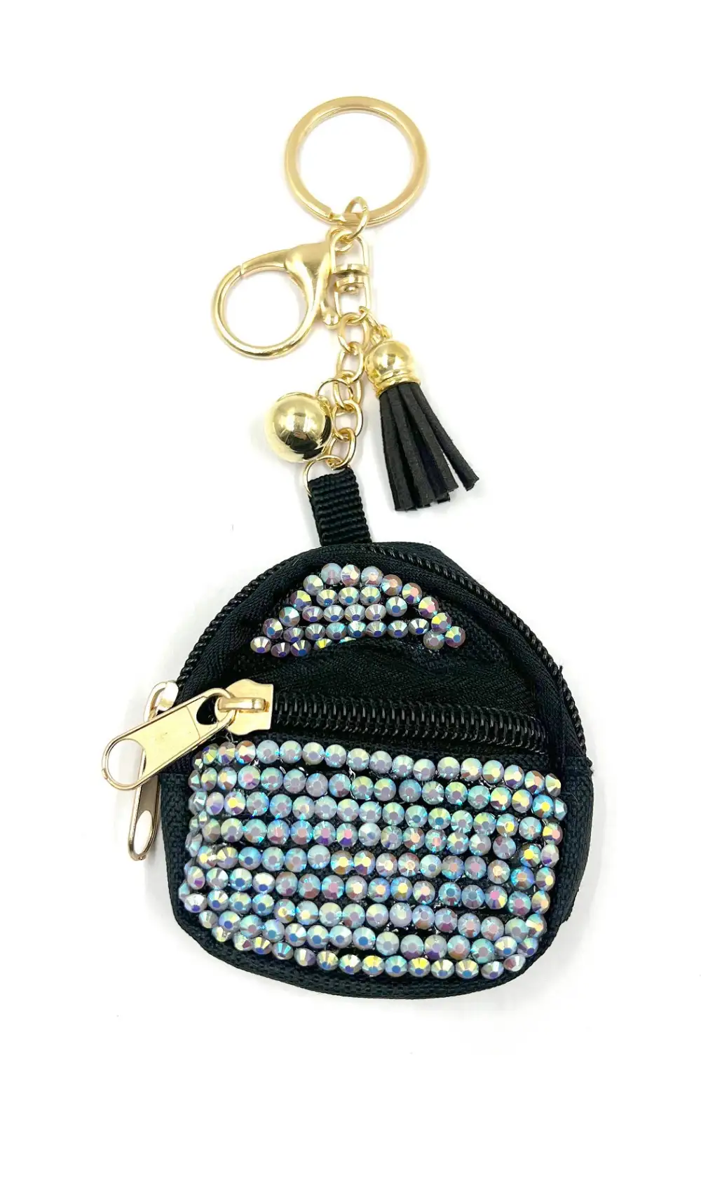 Cheerful Mini Purse Charm Keychain