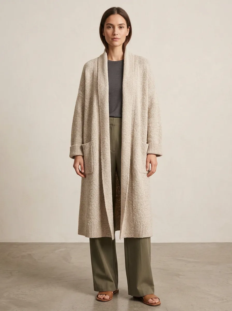 Women's Minimal Knit Cardigan