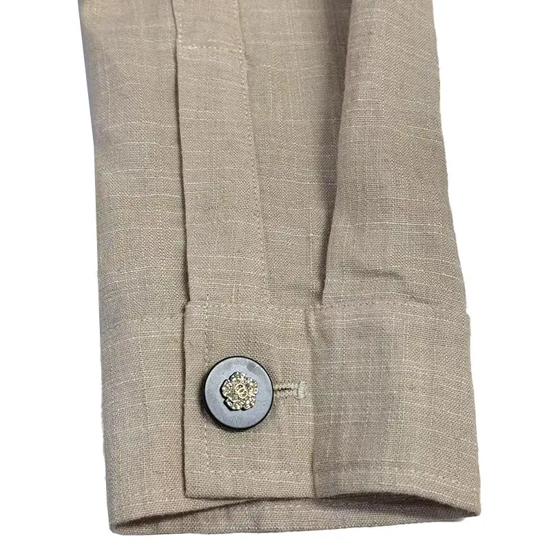 Rugged Work Linen Shirt