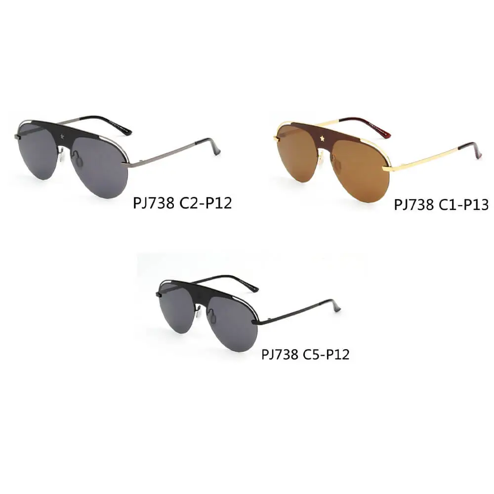 Polarized Classic Aviator Everyday Edit Sunglasses