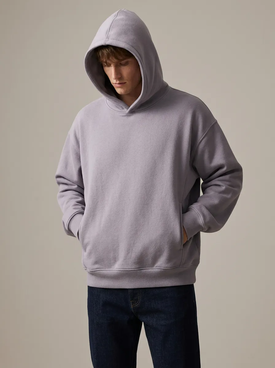Men's Simple Oversized Hoodie