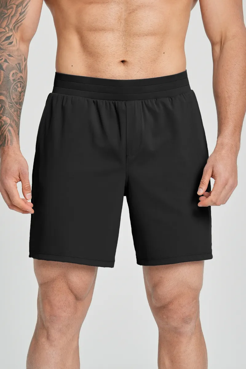 Side Pocket Lightweight Athletic Shorts