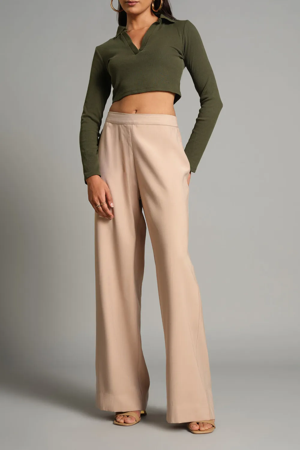 Daily Casual Style Plain Pants