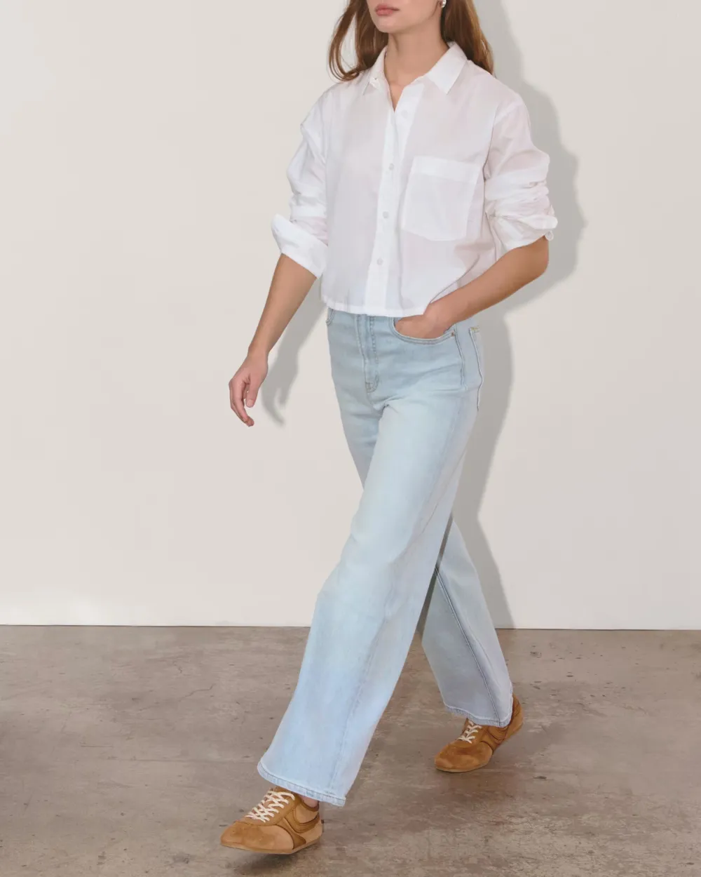 STRAIGHT LEG JEANS