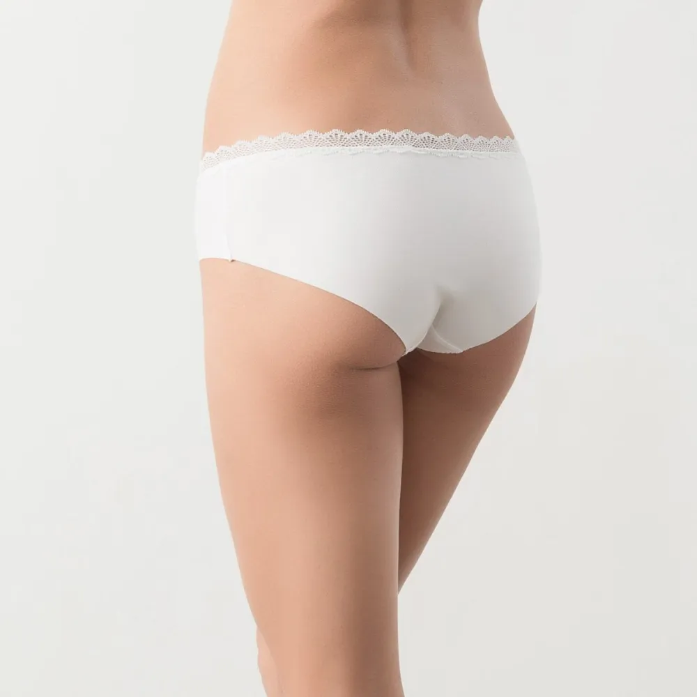 Seamless Fine-Lace Modal Panty